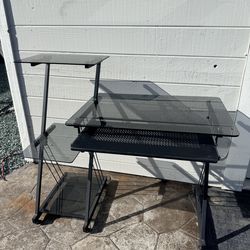 Glass Desk