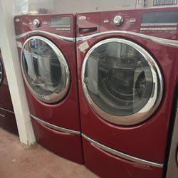 Whirlpool Electric Dryer And Washer W/pedestal