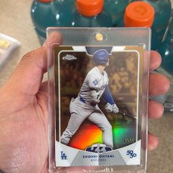 2024 Topps 50/50 Shohei Ohtani Gold Refractor MINT