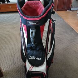Titleist Golf Bag 14 Way Cart Bag 10 Pockets 