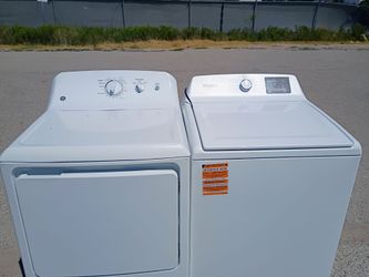 Like new Whirlpool washer and GE dryer electric