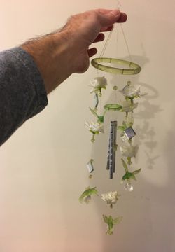 Hummingbird wind chimes