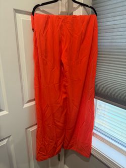 Hanifa vibrant orange pants