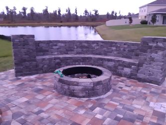 Pavers install