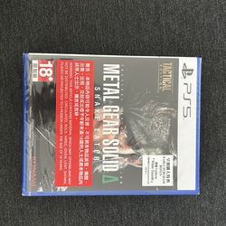 Metal gear solid: snake eater “tactical edition” PlayStation 5