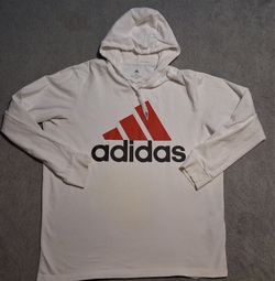 Mens Size Xlarge Hoodie Pullover Adidas Long Sleeve Husker Colors