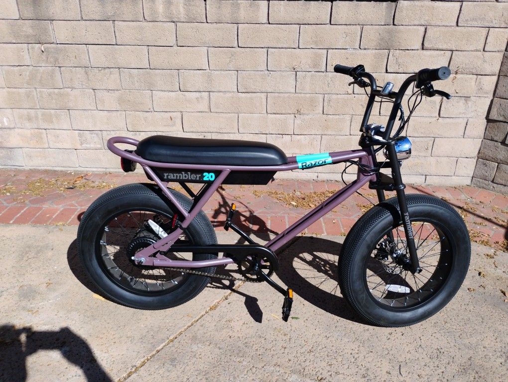 Razor Rambler 20 E bike NEW needs Battery
