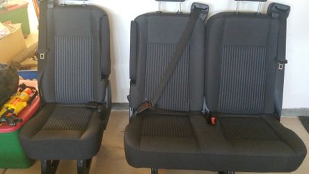 Brand new 2nd row seating for 2019 ford transit