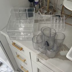 Jewelry Organizer Makeup Holder 3 Drawers Etc
