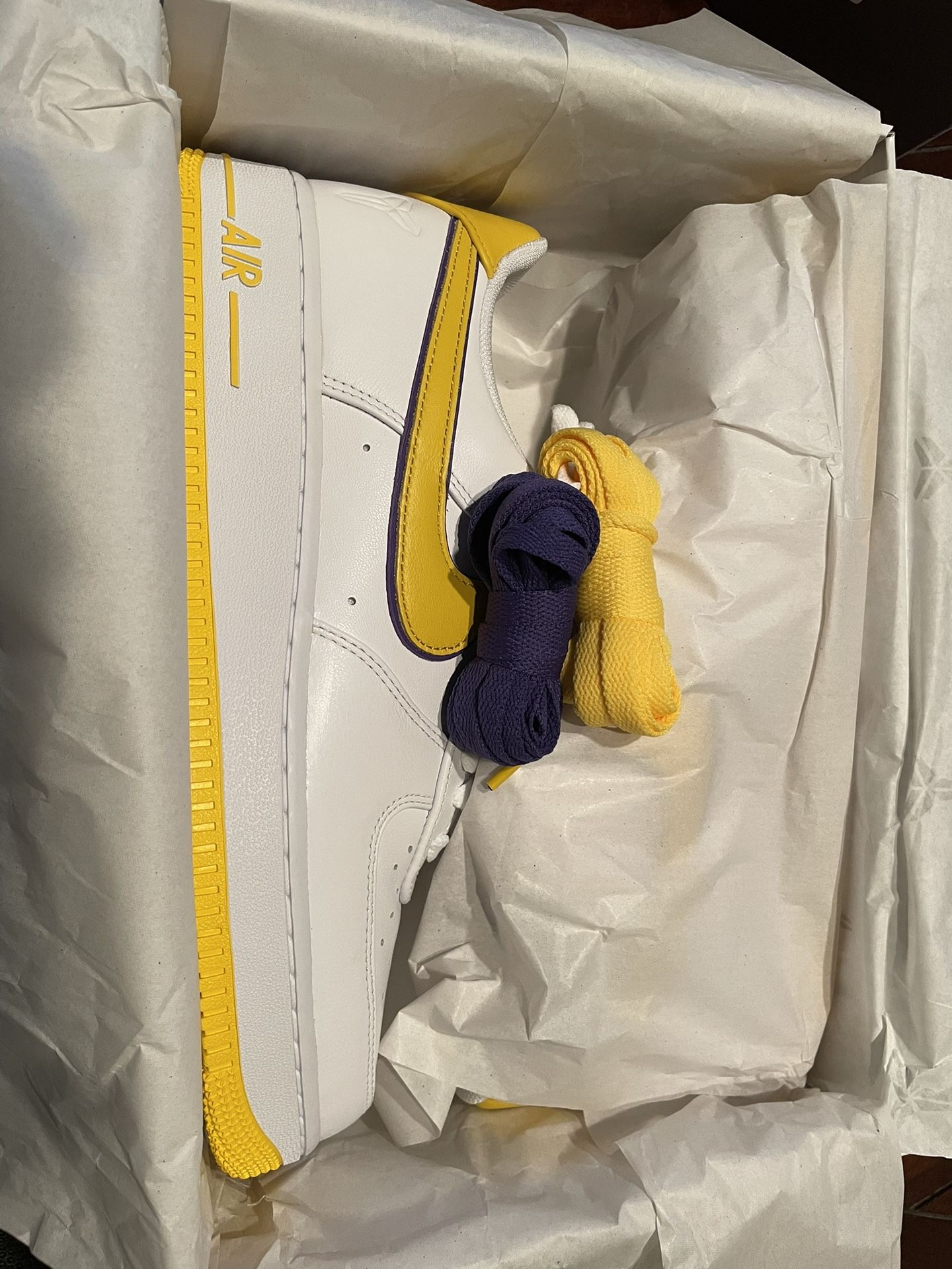 Nike Air Force 1 Lakers Kobe Home 11.5m
