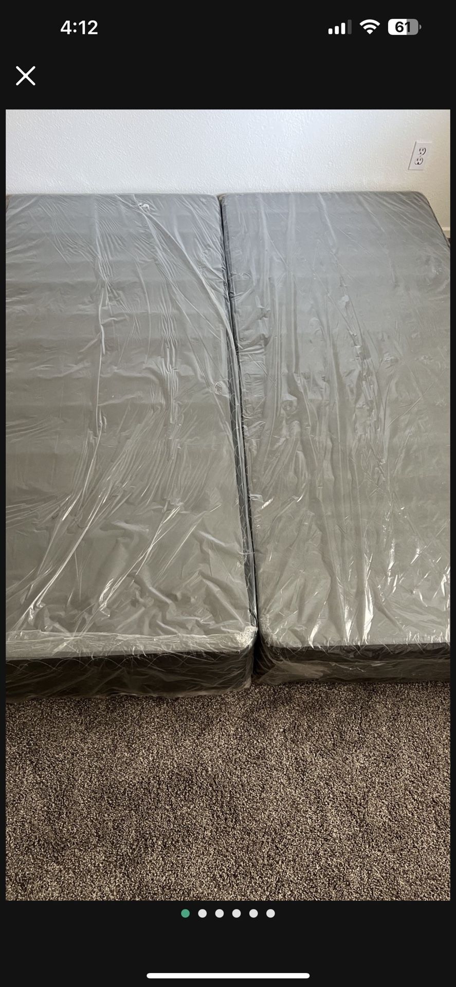 king size box spring