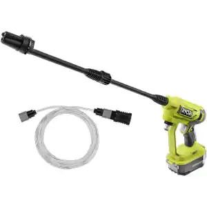 RYOBI ONE+ 18V EZClean 320 PSI Cordless Cold Water Power Cleaner W/ Battery And Charger
