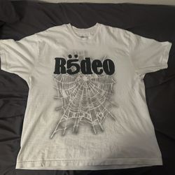 Travis Scott Days Before Rodeo Shirt Mens White Spider Collab 