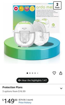 Ardo Melia Wearable Double Electric Breast Pump 2-Pack