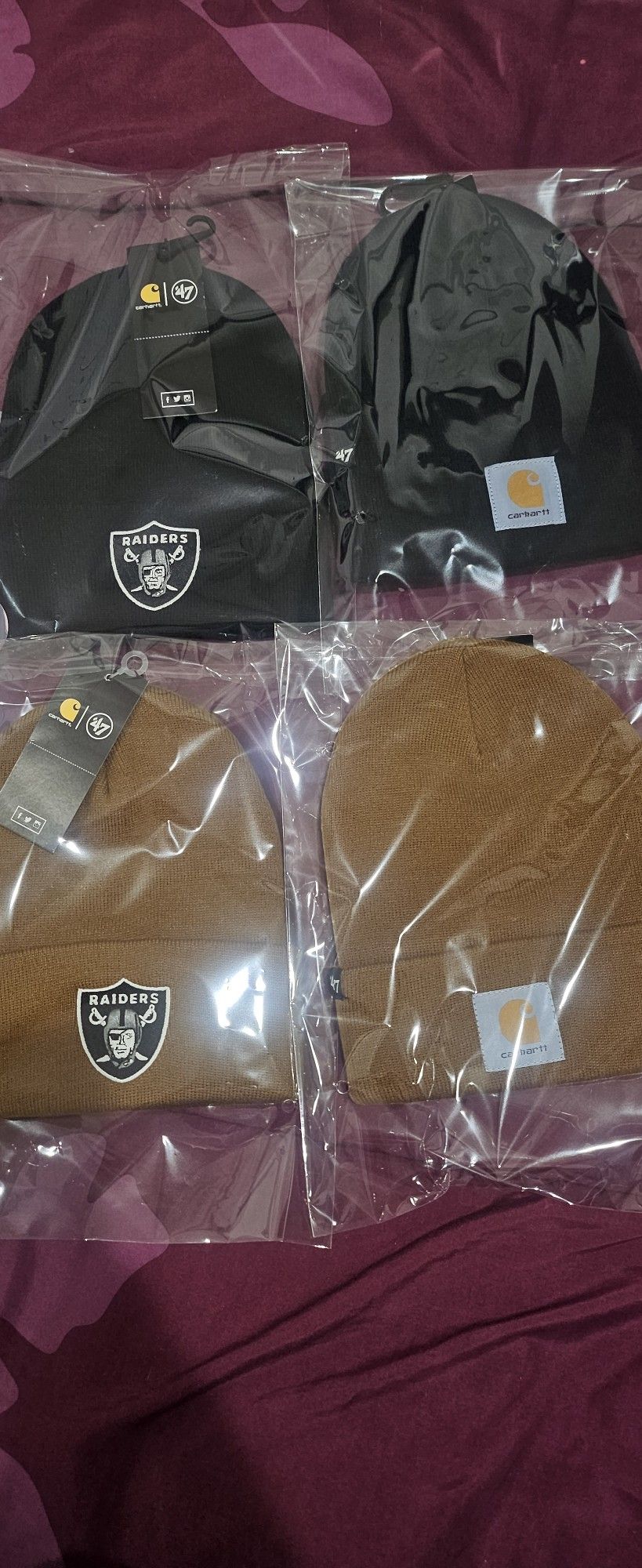 Raiders Carhartt Beanies