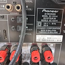 Reciver Pioneer Sc-1223-k 7 Channel  260 W
