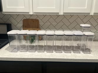 10-Piece OXO POP Airtight Food Storage Container Set