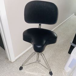 Pearl Drum Seat Throne Chair With backrest 