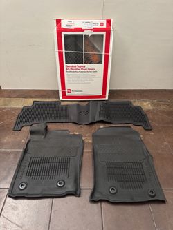 Toyota 5th Gen 4Runner All-Weather Floor Liner Mats- Black