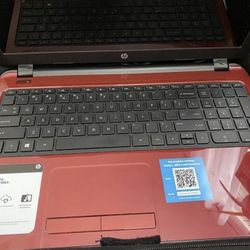 Red HP 15-F272WM Laptop 15.6