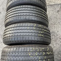 Set Of 4 Nice Tires 225/60/16 ( We Install & Balance)