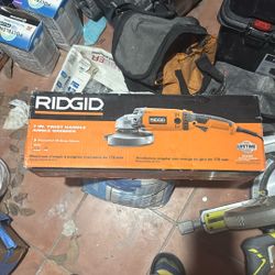 7inches Angle grinder Ridgid 