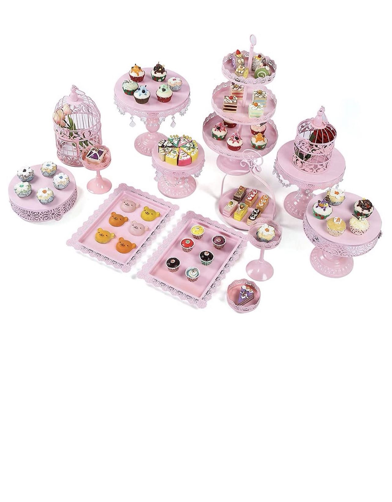 Baby Shower,wedding  Cake Set Pink