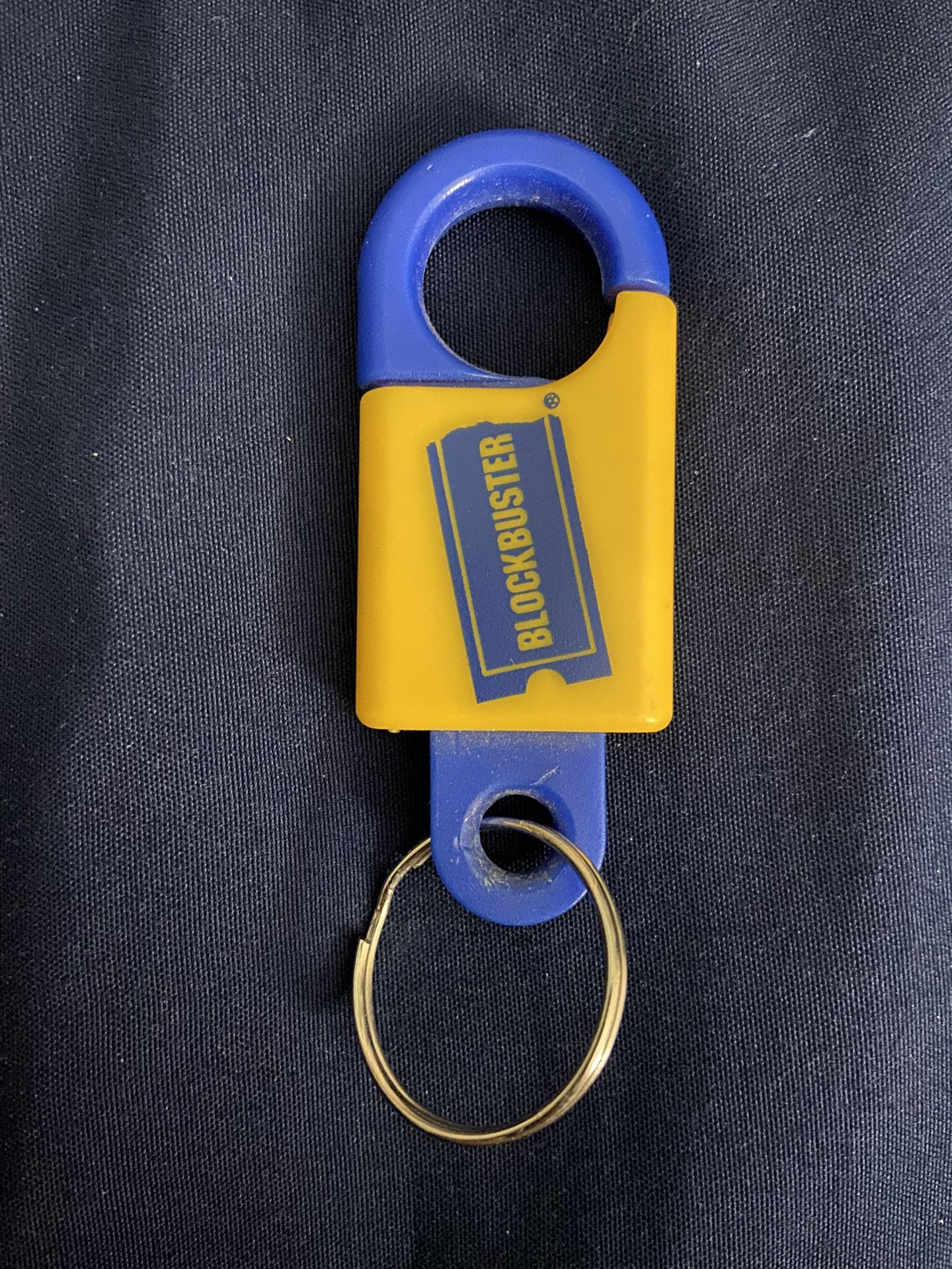Vintage Blockbuster Keychain
