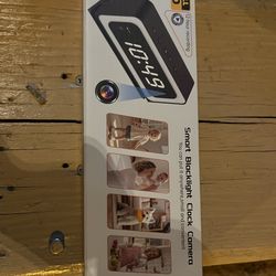 Smart black light clock camera