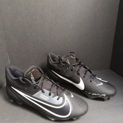 Nike Vapor Edge Elite 360 2 Black Football Cleats DA5457-010 Men's Size 12 New