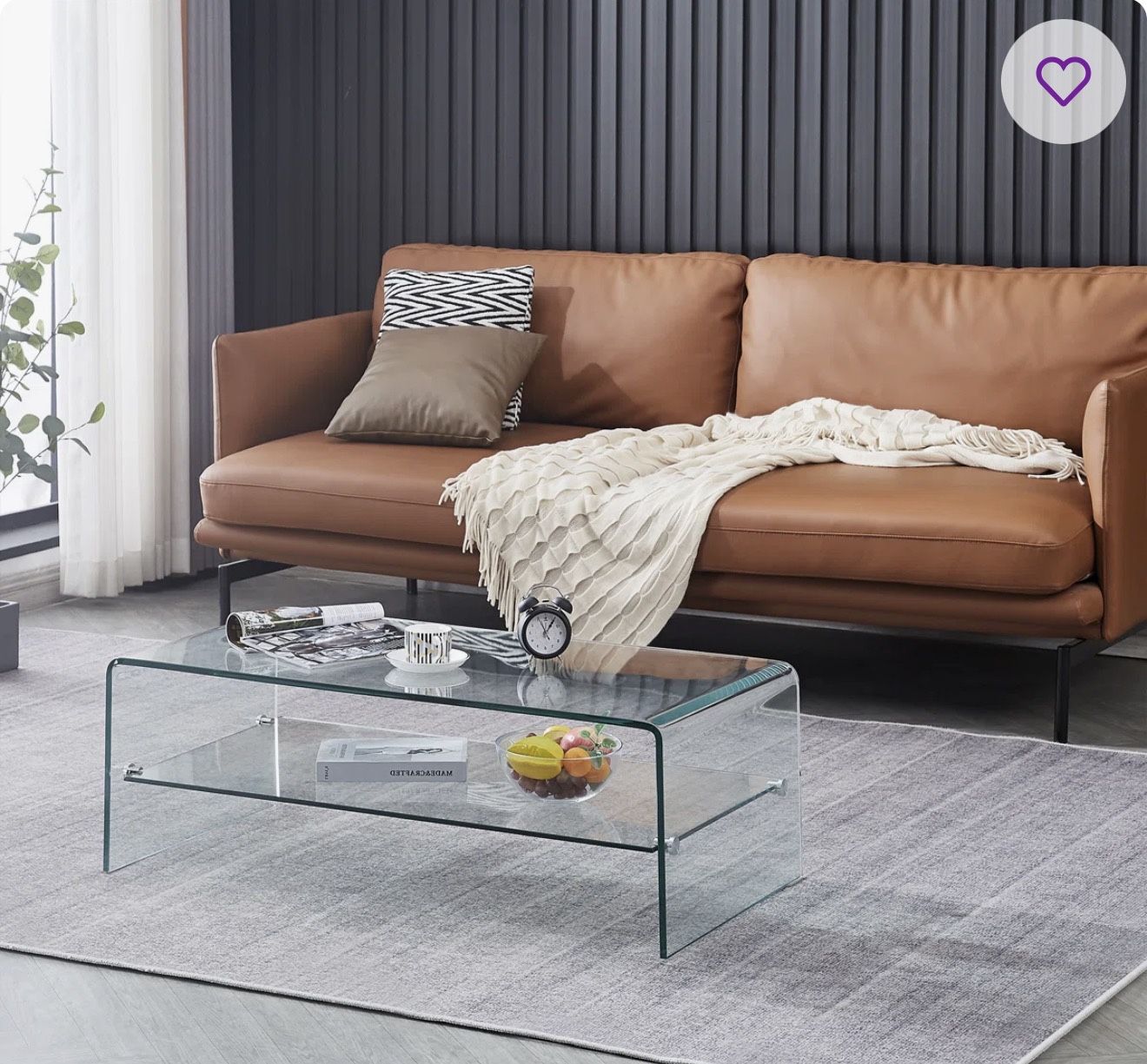 Glass Coffee Table – Brand New – $180
