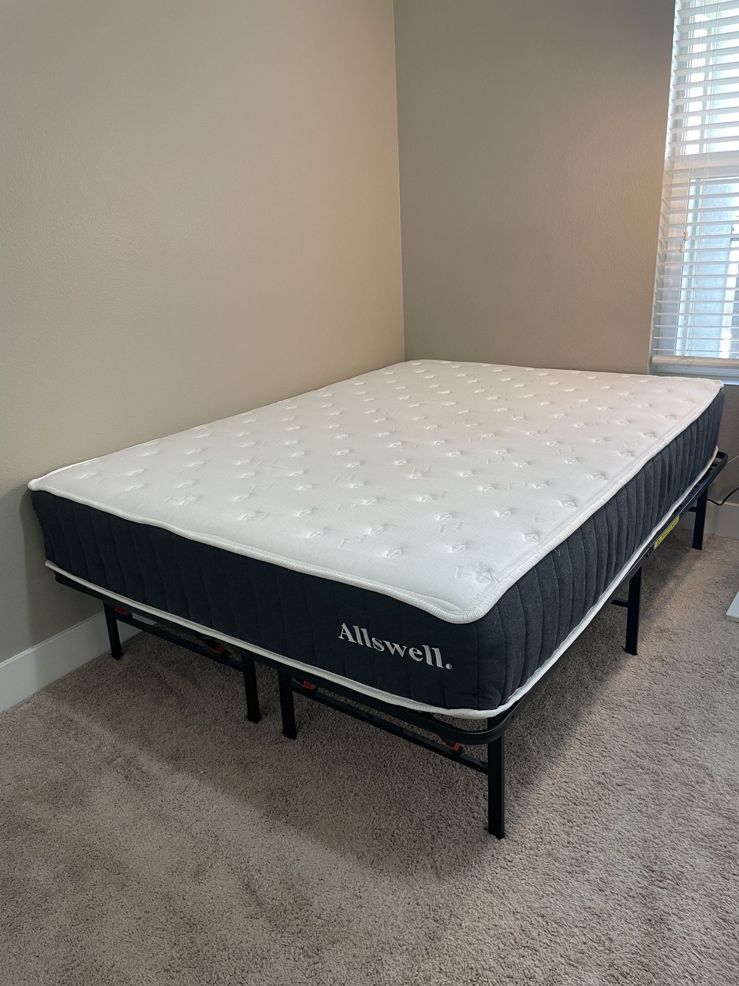 Full Size Mattress With Bed Frame