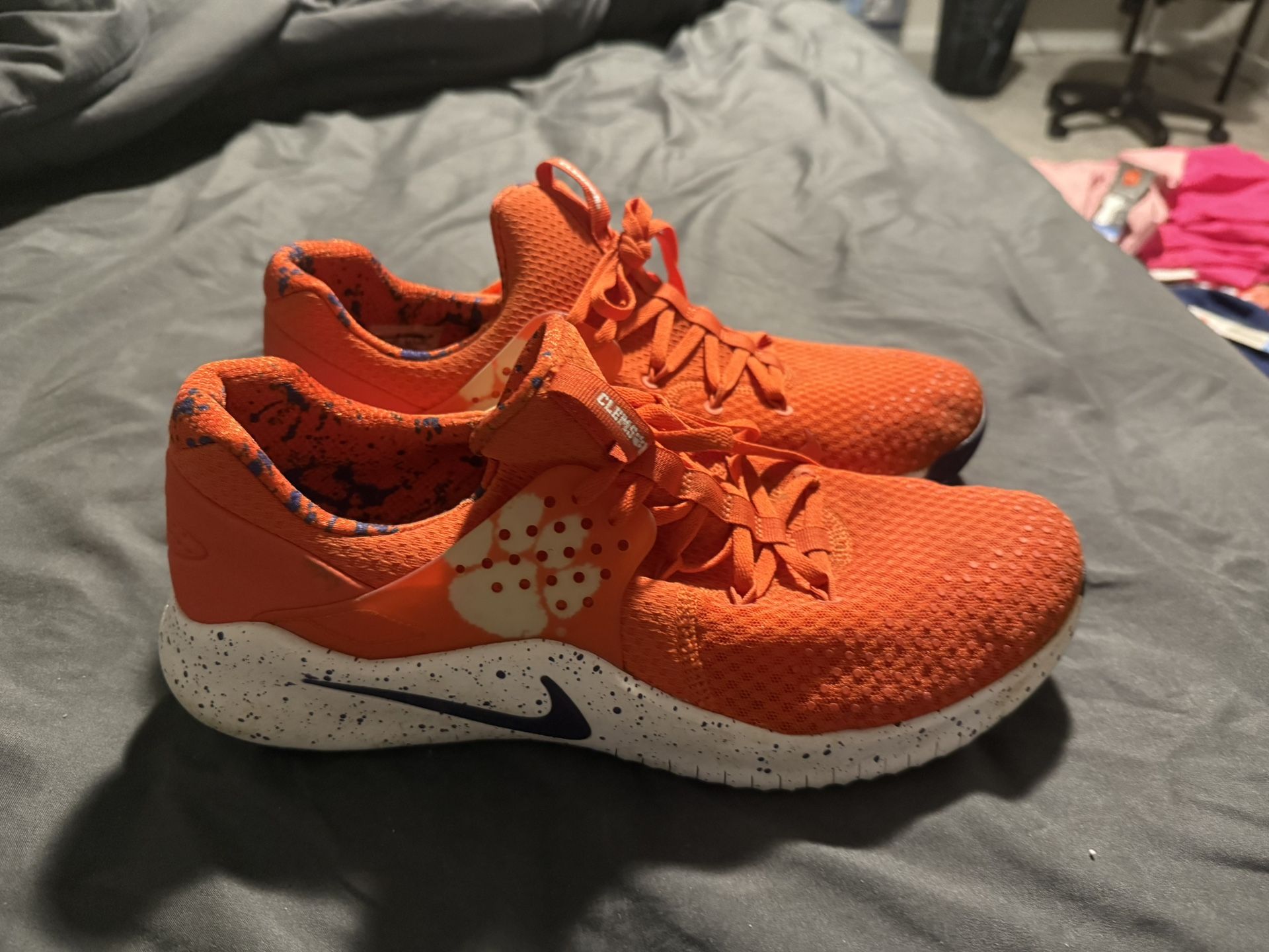 Nike Free Clemson Tigers Men's Size 14 Shoes
