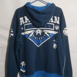 AMERICAN FIGHTER  MENS HOODIE FULL ZIP SIZE  XL 