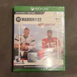 New Sealed Xbox One Madden 22 MVP Edition 