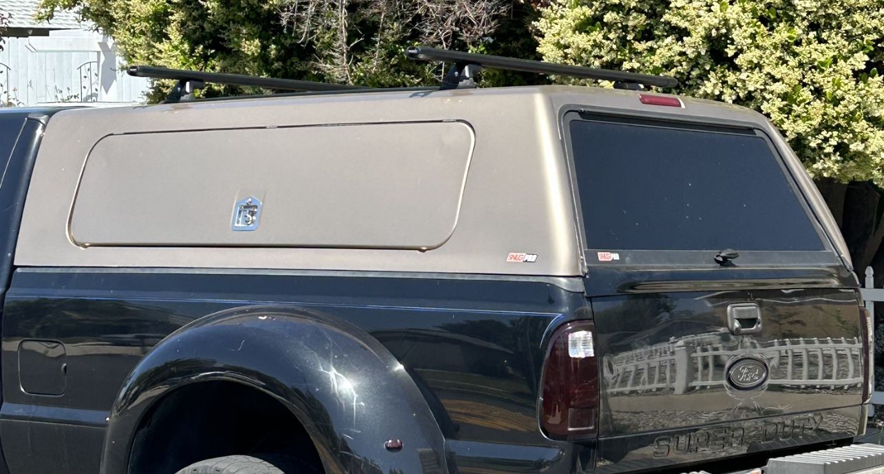 2015 Snugtop  fits Ford Truckcap topper shell with aluminum toolboxes
