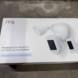 Ring Camera (garage) With Flood Lights