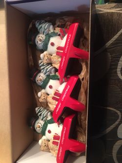 Vintage stocking holders