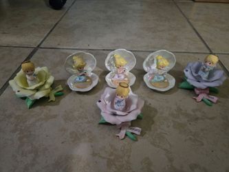 Precious Moments mini month figures.