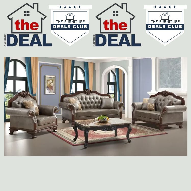 QUEEN ANNE SOFA SET: CLEARANCE SALE!