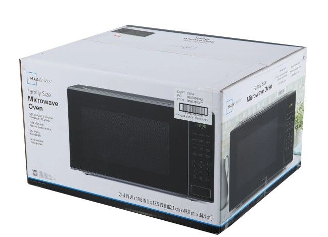Mainstays 2.2 cu ft Countertop Microwave Oven