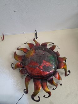 Octopus decoration figure with light.