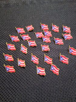 Puerto Rican pin $1 each