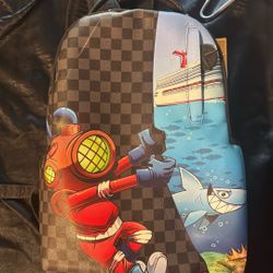 Limited edition spray ground backpack