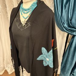 Women shawl wrap 