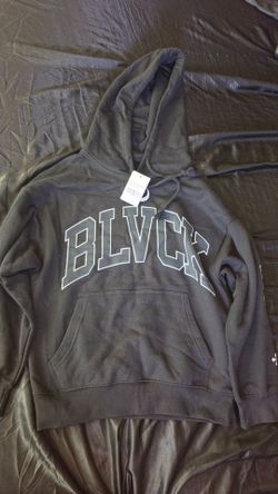 Blvckscvle  Black Graphic Hoodie XS