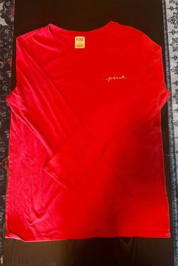 PINK Victoria’s Secret Red long sleeve