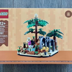 New LEGO African Savanna Diorama 40784, Limited Edition