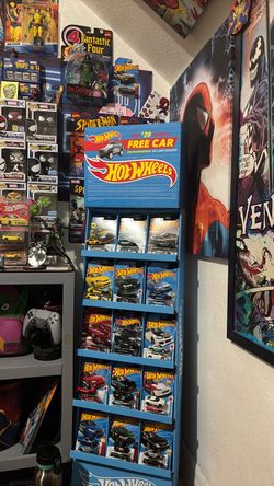Hot Wheels Display Rack