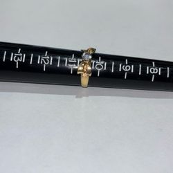 14k Solid Yellow Gold Birthstone Ring